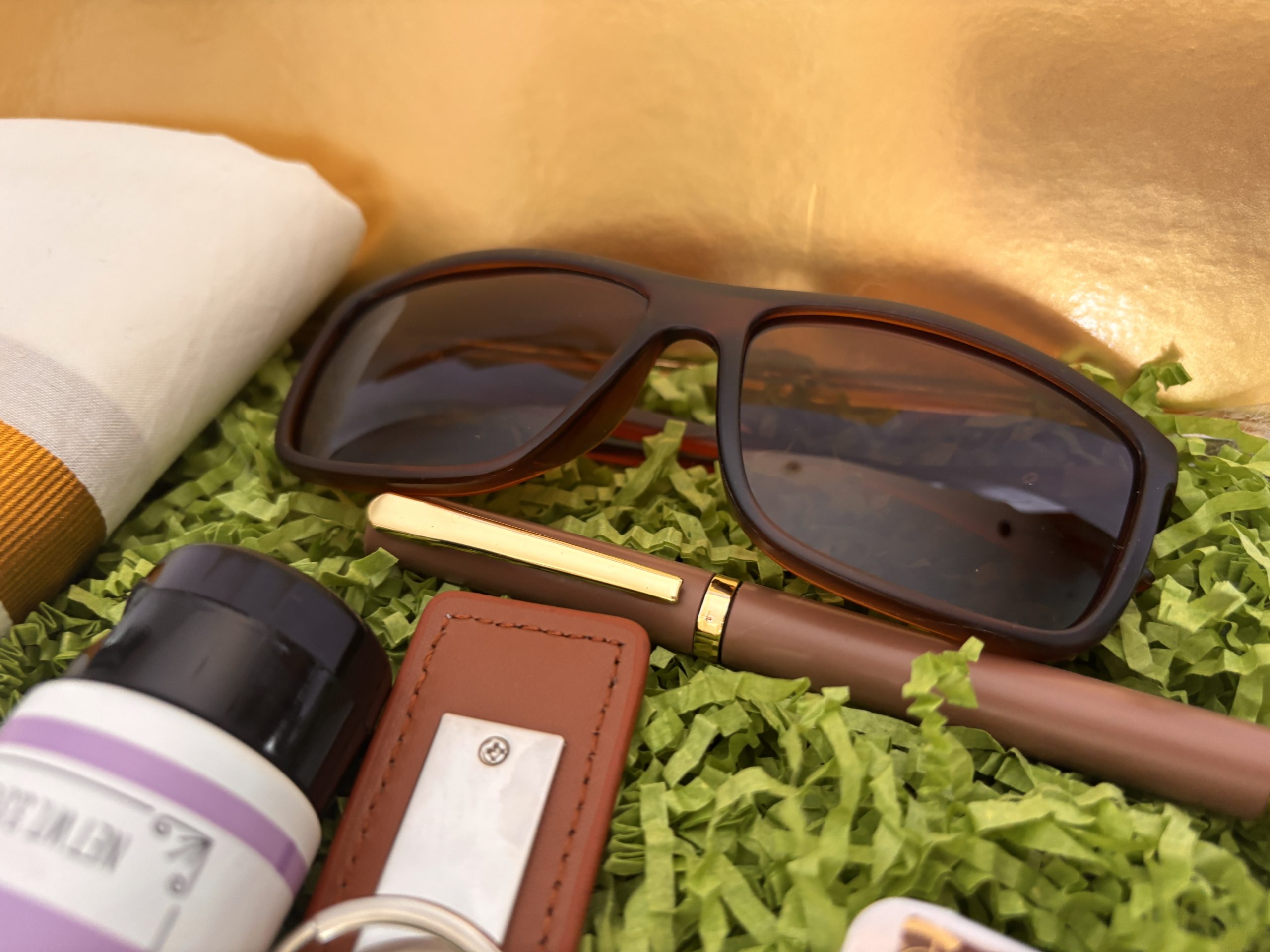 Indian-American groomsmen gift box ideas