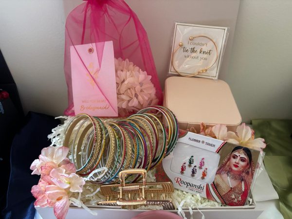Punjabi Hindu Wedding Bridesmaid Proposal Gift Box Ideas